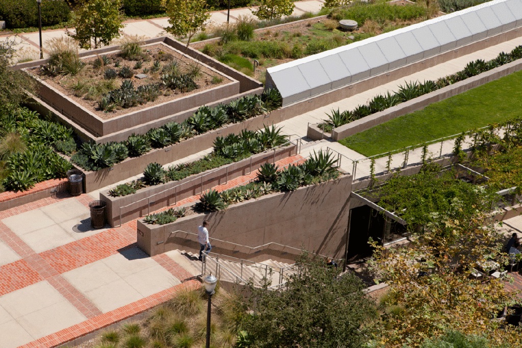 UCLA Student Center by Safdie Rabines Architects