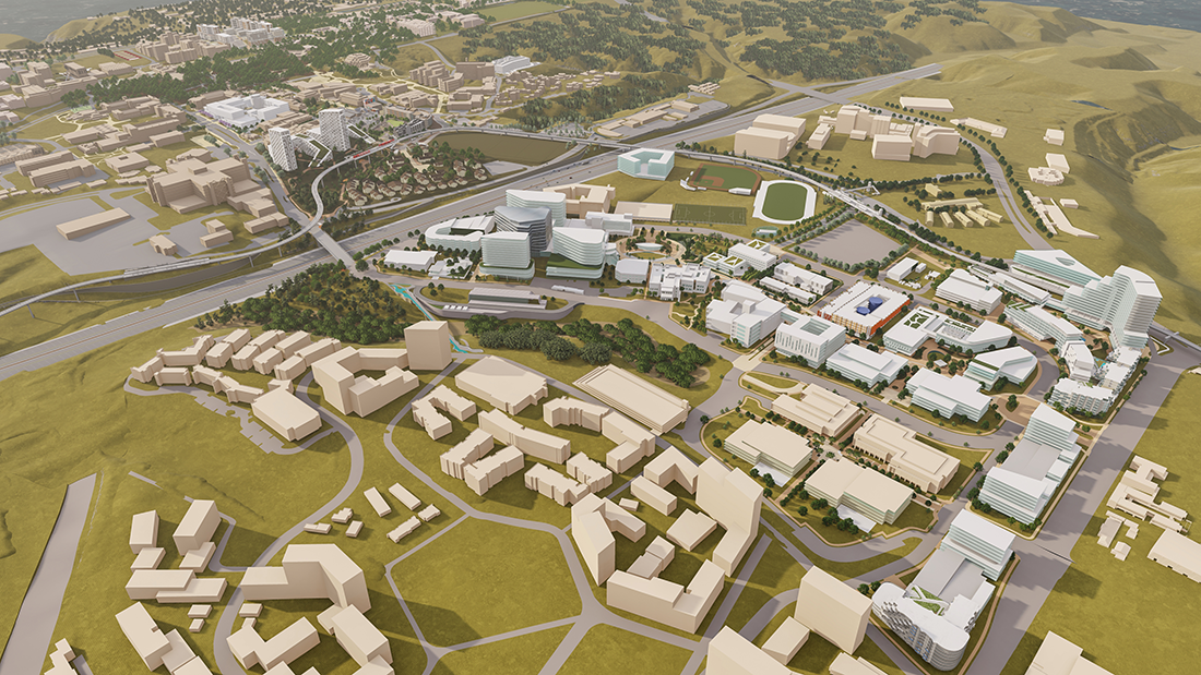 UCSD East Campus Visioning Render 1