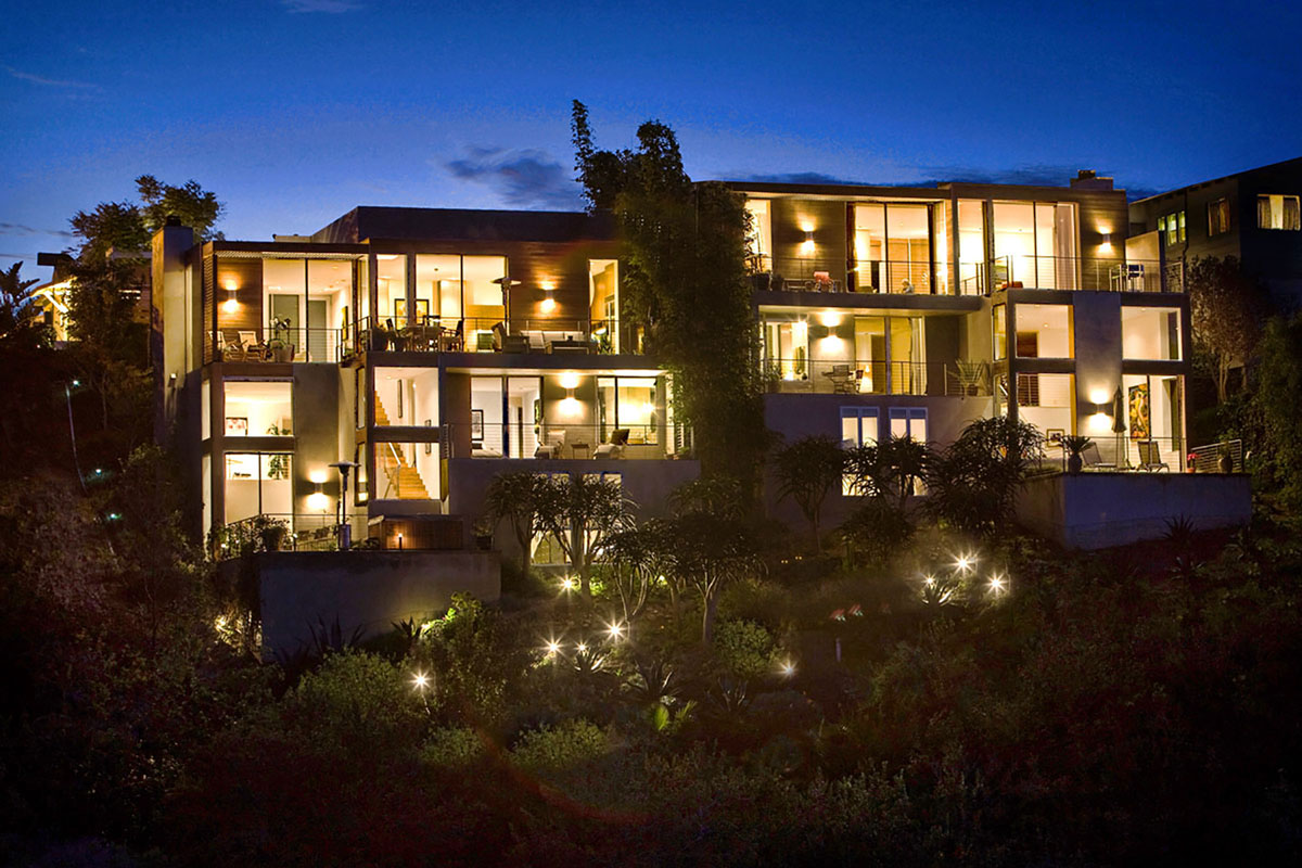 Two Canyon Houses by Safdie Rabines Architects