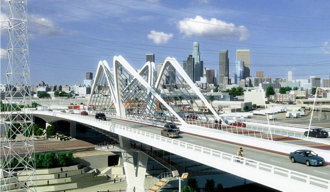 Sixth Street Viaduct by Safdie Rabines Architects