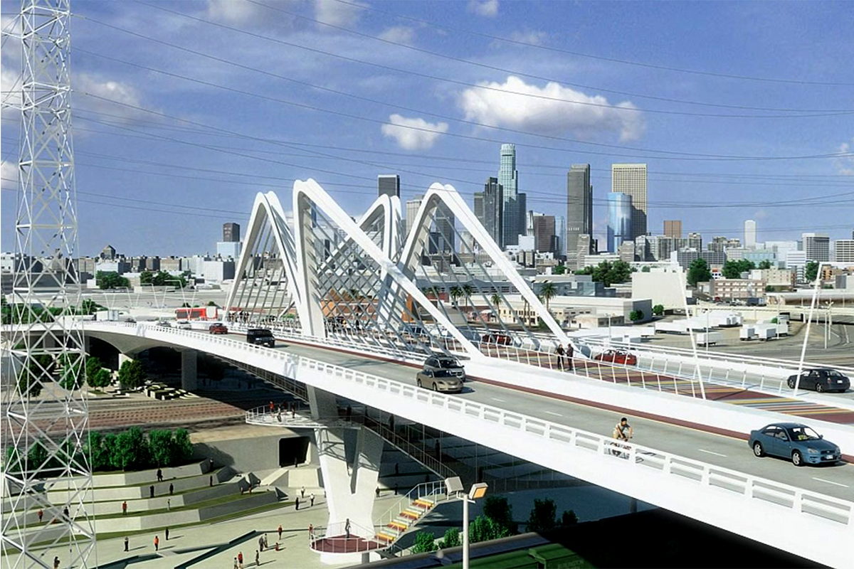 Sixth Street Viaduct by Safdie Rabines Architects