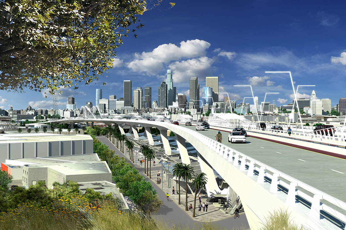 Sixth Street Viaduct by Safdie Rabines Architects