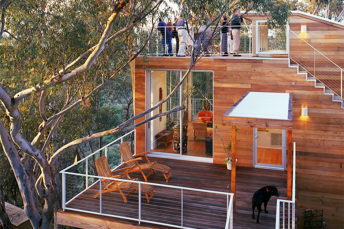 Tree House by Safdie Rabines Architects, San Diego