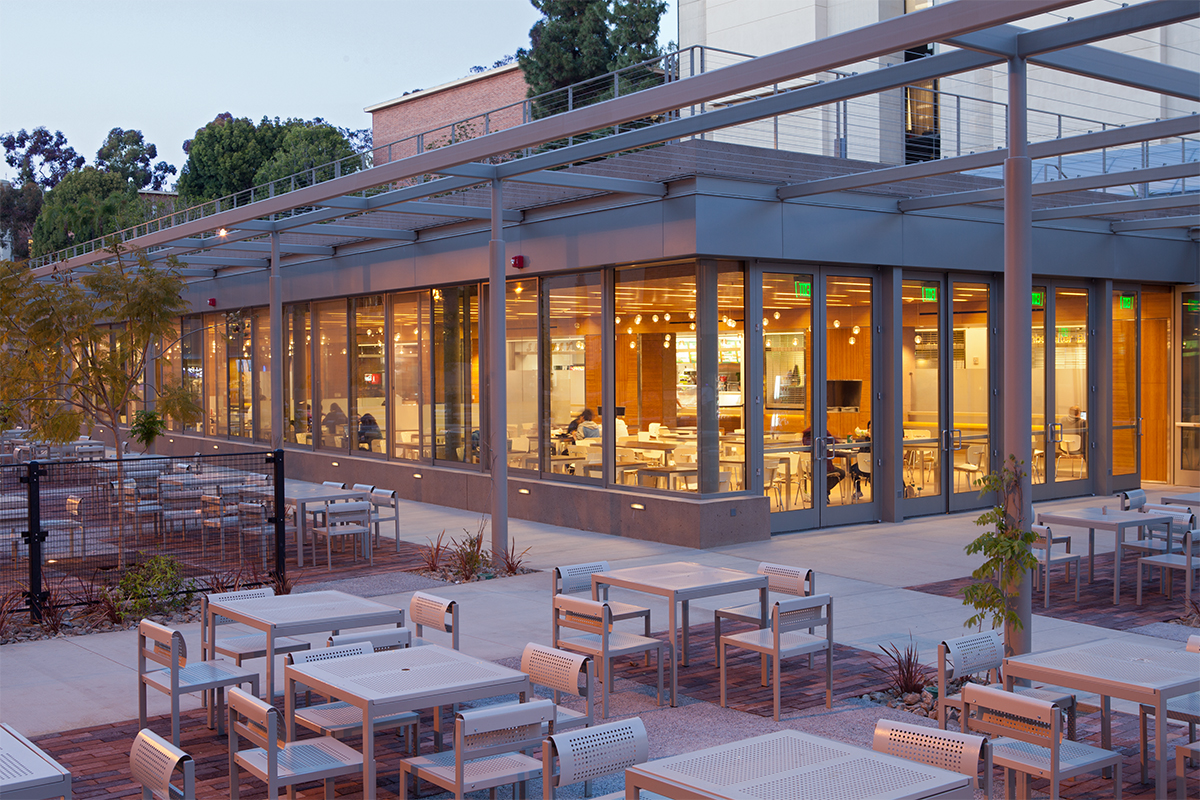 UCLA Student Center by Safdie Rabines Interiors