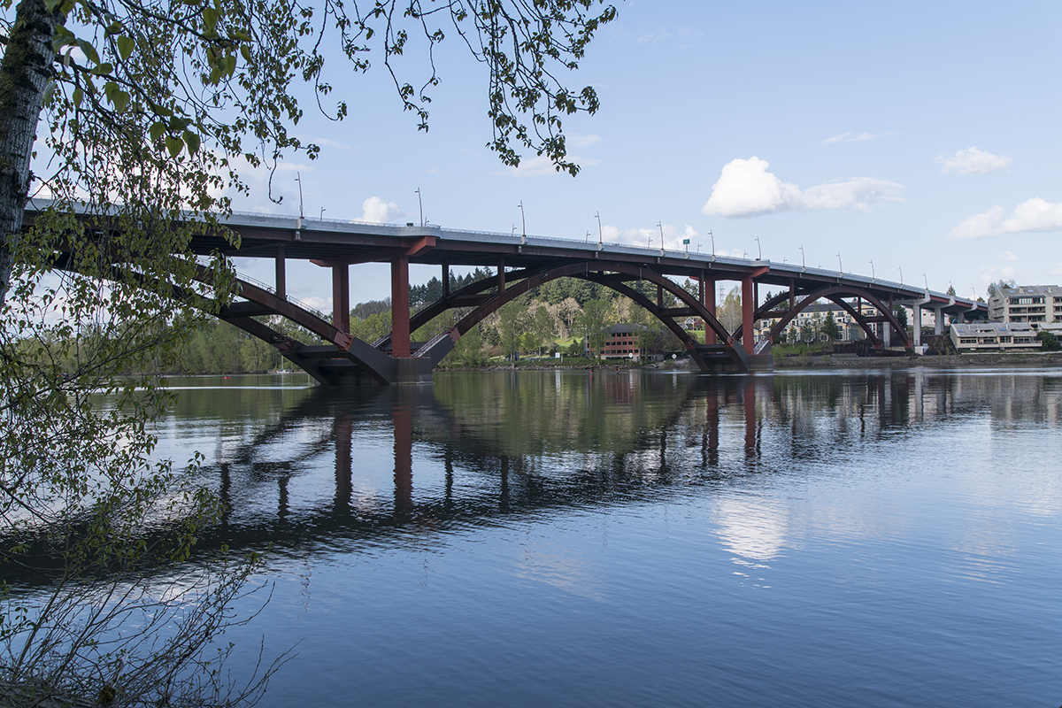 Sellwood Bridge in Portland, OR by Safdie Rabines Architects