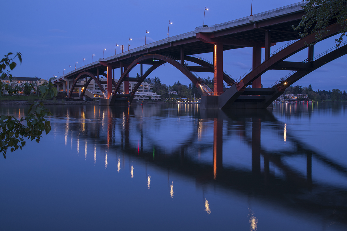 Sellwood Bridge in Portland, OR by Safdie Rabines Architects