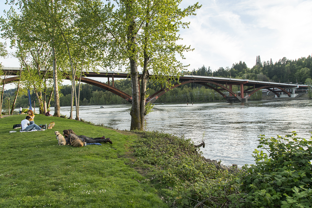 Sellwood Bridge in Portland, OR by Safdie Rabines Architects